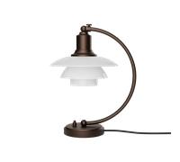 PH 2/2 Luna Aged Brass Opal Lampe de table Louis Poulsen - 5714693206537