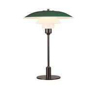 LOUIS POULSEN lampe de table PH 3 1/2 - 2 1/2 (Vert - Verre opalin souflé et métal)