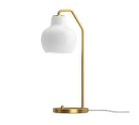 Louis Poulsen Lampe de table VL Ring Crown Ø15 cm Laiton-verre opale