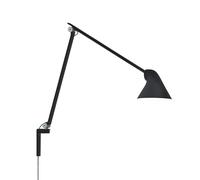 Louis Poulsen NJP Wall Long Wandleuchte, noir, 3000K