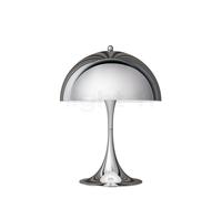 Louis Poulsen Panthella Lampe de table LED chrome brillant - 25 cm Ce luminaire comporte des modules à LED prémontés de classes énergétiques A A++, A+, A