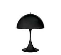 Louis Poulsen Panthella Lampe de table LED noir - 25 cm Ce luminaire comporte des modules à LED prémontés de classes énergétiques A A++, A+, A