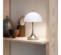 Louis Poulsen Panthella 160 Portable V3 Chrome / Brass, Chrome Opal Grey