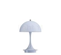 Louis Poulsen Panthella Portable Lampe rechargeable LED abat-jour opale bleu pâle/pied bleu pâle - 16 cm Ce luminaire comporte des modules à LED prémontés de classes énergétiques A A++, A+, A