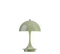 Louis Poulsen Panthella Portable Lampe rechargeable LED abat-jour vert - pied vert - 16 cm Ce luminaire comporte des modules à LED prémontés de classes énergétiques A A++, A+, A