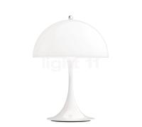 Louis Poulsen Panthella Portable Lampe rechargeable LED acrylique - opale blanc - 25 cm , fin de série