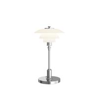 Louis Poulsen PH 1/1 Portable Akku Tischleuchte, High Lustre Chrome Plated