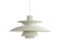 Louis Poulsen PH 5 Monochrome Pendelleuchte, Monochrome Pale Pewter