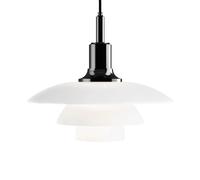Louis Poulsen Suspension PH 3½-3 Glas Noir