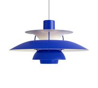 Louis Poulsen Suspension PH 5 Ø500. Bleu
