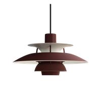 Louis Poulsen Suspension PH 5 Mini Monochrome H 16,3 cm Ø 30 cm Bordeaux