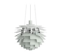 Louis Poulsen Suspension PH Artichoke Ø48cm Dusty green-high lustre chrome plated