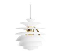 Louis Poulsen Suspension PH Snowball Soft white-brass