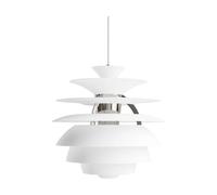 Louis Poulsen Suspension PH Snowball Soft white-chrome