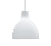 Louis Poulsen Suspension Toldbod 155 Verre blanc opale