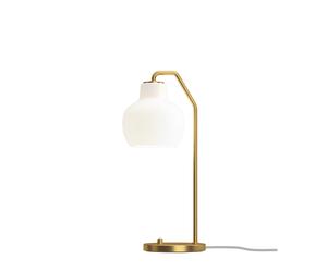 Louis Poulsen VL Ring Crown Table Tischleuchte, Brass / Opal Glass
