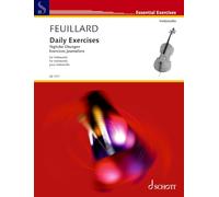 Louis r. feuillard : daily exercises - exercices journaliers - violoncelle