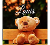 Louis: Souvenirs de naissance - album à compléter et personnaliser avec vos photos - format 21X21