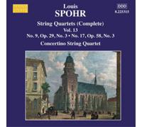 Spohr, L. – Quatuors à cordes Vol. 13 – Import