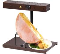 BRON COUCKE Appareil à raclette Alpage RACL01 – 850 W – Noir – 8 personnes