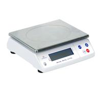 Balance électronique professionnelle - 12kg - IP53 - précison 1g - plateau amovible inox 29,8 x 23,6 cm
