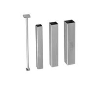 Louis Tellier ID1207 Design Culinaire Kit de 3 Tubes Carrés Découpoir