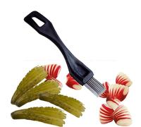 Louis Tellier N8008 Eminceur à Cornichons/Radis, Noir