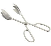 LOUIS TELLIER - Pince-Ciseaux à Salade Inox - Ustensile de Service Ergonomique - Prise Facile pour Salades, Garnitures et Préparations