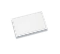 Louis Tellier - Planche à découper blanche, avec rigole - 40x30cm, 2cm