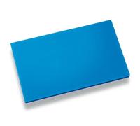 Louis Tellier - Planche à découper bleue - 60x40cm, PE HD 500, 2cm | Code HACCP : poissons, produits de la mer ; épaisseur 2cm, PE HD 500, préserve le fil ; lave-vaisselle, hygiène pro