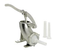 Louis Tellier - Poussoir à Saucisses Manuel Horizontal - Fonte d’Acier - 2 L - 3 Entonnoirs Ø14/18/22 mm - À Visser sur Table - pour Saucisses et Boudins Maison