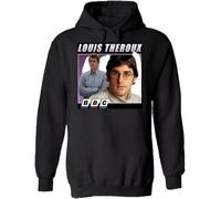 Louis Theroux BBC Inspired Funny Men Women Unisex Top Hoodie Sweatshirt Black Size 3XL