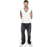 Louis Tomlinson (White Vest) Silhouette en Carton Taille Mini