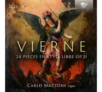 Louis Vierne – 24 Pièces en Style Libre, Op. 31 – CD – Edel