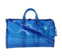 Louis Vuitton Vintage - Boston Bag Pre-owned - Femme - Pre-owned - Bleu - Taille: ONE Size