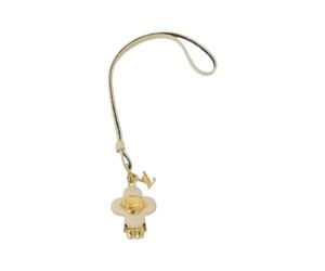 Louis Vuitton Vintage, Femme, Pre-owned, Beige, Taille: ONE Size Charm de sac à main Pre-owned