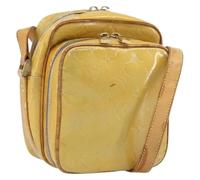 Louis Vuitton Vintage, Femme, Pre-owned, Beige, Taille: ONE Size Sac bandoulière vintage en cuir verni Pre-owned