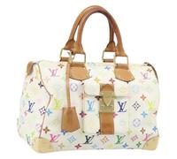 Louis Vuitton Vintage, Femme, Pre-owned, Blanc, Taille: ONE Size Sac à main Pre-owned Speedy 30