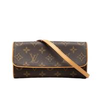 Louis Vuitton Vintage, Femme, Pre-owned, Brun, Taille: ONE Size Pochette Twin PM Pre-owned