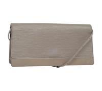 Louis Vuitton Vintage, Femme, Pre-owned, Gris, Taille: ONE Size Sac clutch en cuir Epi Pre-owned