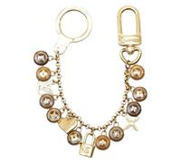 Louis Vuitton Vintage, Femme, Pre-owned, Jaune, Taille: ONE Size Pre-owned Porte Cles Chaine Pastille Charm
