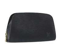 Louis Vuitton Vintage, Femme, Pre-owned, Noir, Taille: ONE Size Pochette en Cuir Epi Pre-owned