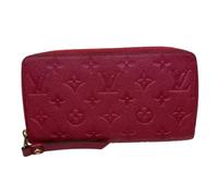 Louis Vuitton Vintage, Femme, Pre-owned, Rose, Taille: ONE Size Portefeuille Long Monogram Empreinte Pre-owned
