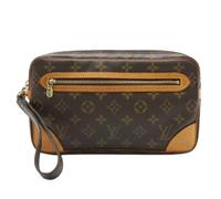 Louis Vuitton Vintage - Pochette Pre-owned Marly Dragonne Monogram - Homme - Pre-owned - Brun - Taille: ONE Size