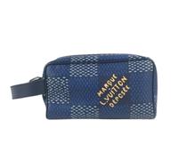 Louis Vuitton Vintage - Pochette Vintage en Toile Damier Pre-owned - Homme - Pre-owned - Bleu - Taille: ONE Size
