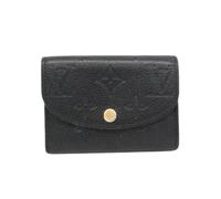 Louis Vuitton Vintage - Porte-monnaie à rabat Rosalie Pre-owned - Femme - Pre-owned - Noir - Taille: ONE Size