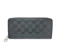Louis Vuitton Vintage - Portefeuille Long Damier Infini Pre-owned - Homme - Pre-owned - Noir - Taille: ONE Size