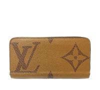 Louis Vuitton Vintage - Portefeuille long Monogram Giant Reverse Pre-owned - Femme - Pre-owned - Brun - Taille: ONE Size