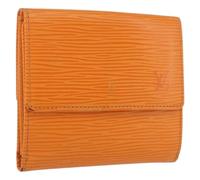 Louis Vuitton Vintage - Portefeuille Vintage en Cuir Epi Pre-owned - Femme - Pre-owned - Orange - Taille: ONE Size
