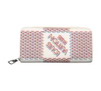 Louis Vuitton Vintage - Portefeuille Zippy Damier Pre-owned - Femme - Pre-owned - Blanc - Taille: ONE Size